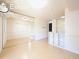 さくらハウス　A棟 1階2LDKのリビング/ダイニング