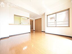 名古屋市営名港線 六番町駅 徒歩2分の賃貸マンション 7階2LDKのリビング/ダイニング