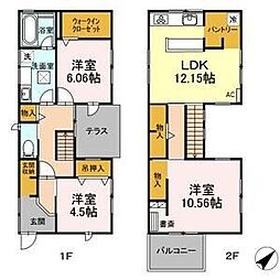植田山3丁目戸建貸家