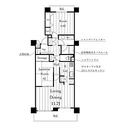 パークシティ松下南棟 5階