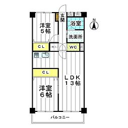 クロックタワー植田 4階/-