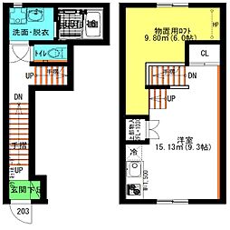 ル・シャトレ笠寺 1SKの間取図画像
