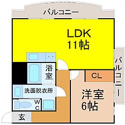 サンハイツ桑山 4階/-