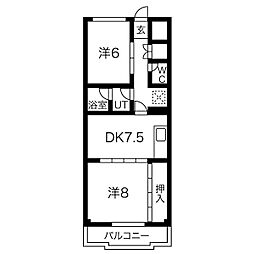 柵下マンション 4階/-