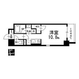S-FIORE 1Kの間取図画像