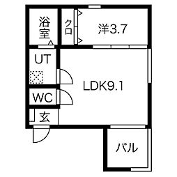 BELLE ROSE大江 WEST 2階