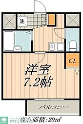 名古屋市営桜通線 桜山駅 徒歩8分の賃貸マンション 3階1Kの間取り