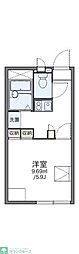 レオパレスＣａｌｍ 1階1Kの間取り