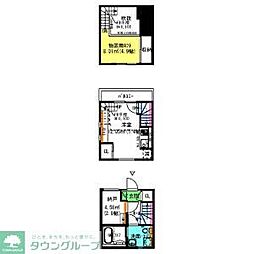 Arbol(アルボル) 1階1LDKの間取り