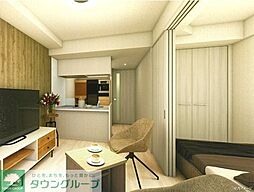 プレサンス鶴舞パークグラッド 6階1LDKのリビング/ダイニング