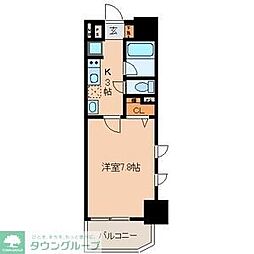 ベレーサ名駅ウエスト 1Kの間取図画像
