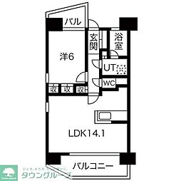 KAMIMAEZURISE 1LDKの間取図画像