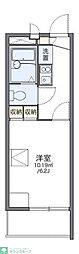 レオパレスアネックス2大橋 1Kの間取図画像