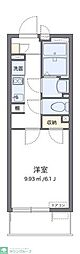 クレイノMIRAI 1Kの間取図画像