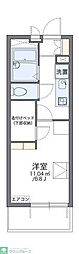レオパレス本陣 1Kの間取図画像