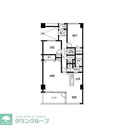 ＴＬＲレジデンス磯子駅前 4階1SLDKの間取り