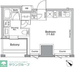 間取図画像 ワンルーム