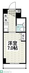 エストレージャ湘南 ワンルームの間取図画像