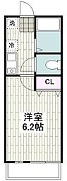 ツール・ド・屏風浦 1Kの間取図画像