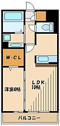 アトレ 3階1LDKの間取り