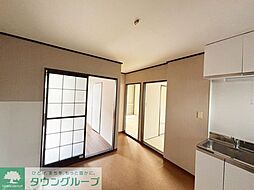 ハイツハナブサII 102 1階3DKのリビング/ダイニング