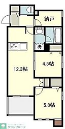 間取図画像 2SLDK