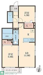 ルピナス・S 2LDKの間取図画像