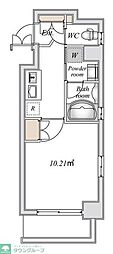 エスティメゾン登戸 1Kの間取図画像