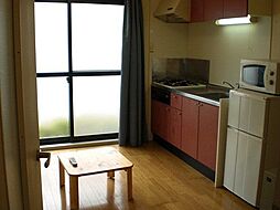 東武伊勢崎線 細谷駅 徒歩6分の賃貸アパート 1階2DKのリビング/ダイニング