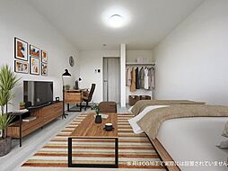 ブルーベイgyoda3 303 3階1Kのリビング/ダイニング