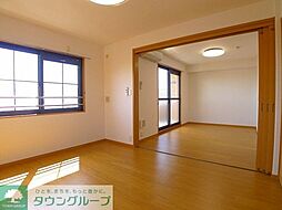 東武小泉線 館林駅 3.5kmの賃貸マンション 3階2LDKのリビング/ダイニング