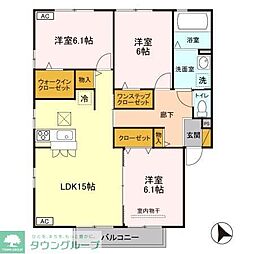 間取図画像 3LDK