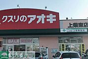 クスリのアオキ上柴東店 徒歩12分。 950m