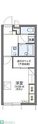 レオパレスオム 1Kの間取図画像