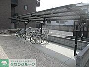 屋根付き駐輪場