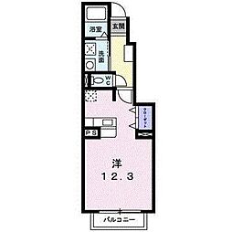 グレイス・ヴィラ ワンルームの間取図画像
