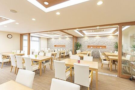 入居者専用のレストランです。