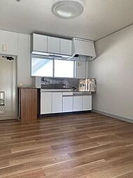 岡部コーポ 2階1DKのリビング/ダイニング