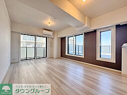 京王線 中河原駅 徒歩10分の賃貸マンション 6階3LDKのリビング/ダイニング