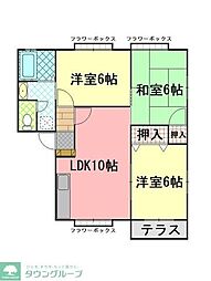 ベイフィオーレA 3LDKの間取図画像