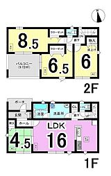 大垣市昼飯町 第8　1号棟　全2区画　新築戸建