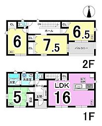 大垣市福田町　2号棟　全2棟　新築戸建