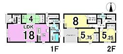 本巣市小柿第2　2号棟　全3棟　新築戸建
