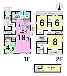 大垣市江東小 2号棟 全3棟 新着戸建