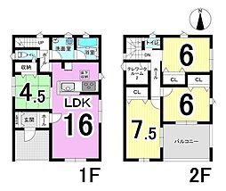 本巣市上真桑 3号棟 全7棟 新築戸建