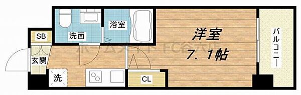 セレニテ福島カルム ｜大阪府大阪市福島区吉野2丁目(賃貸マンション1K・3階・21.84㎡)の写真 その2