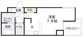 UMEDA ISLAND RESIDENCE  ｜ 大阪府大阪市福島区大開2丁目6-9（賃貸マンション1K・2階・25.15㎡） その2