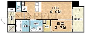 コンフォリア・リヴ南森町Q  ｜ 大阪府大阪市北区松ケ枝町1-36（賃貸マンション1LDK・3階・34.53㎡） その2