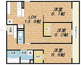 クラシスト東中本  ｜ 大阪府大阪市東成区東中本3丁目14-3（賃貸アパート3LDK・1階・71.73㎡） その2