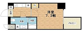 エグゼ難波WESTリバー  ｜ 大阪府大阪市浪速区木津川1丁目1-17（賃貸マンション1K・2階・23.11㎡） その2